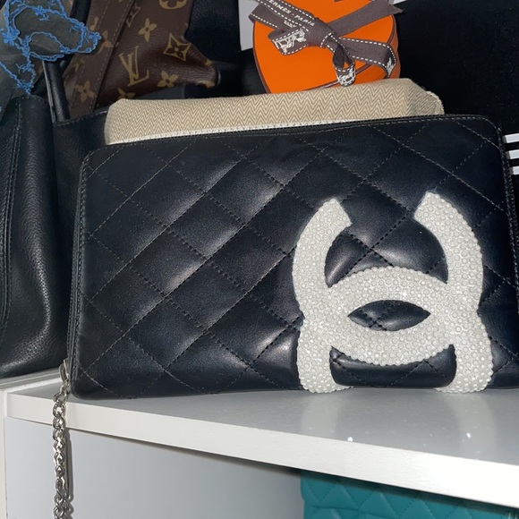 Chanel LARGE Iconic CC Classic Cambon Clutch - Picture 10 of 12
